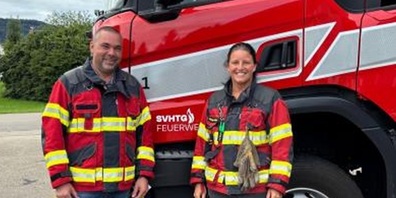 Im Bild v.l.: Marcel Böhi und Désirée Strässle,