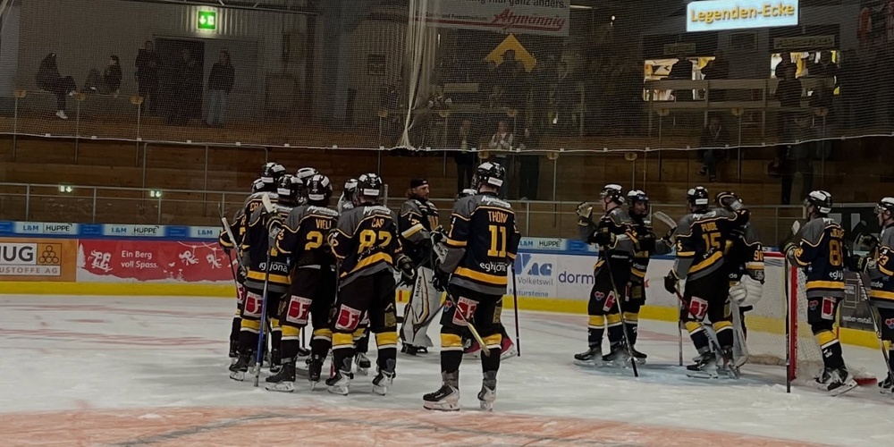 Die Wetziker errangen den ersten Sieg der Saison im Heimspiel gegen Hockey Huttwil.