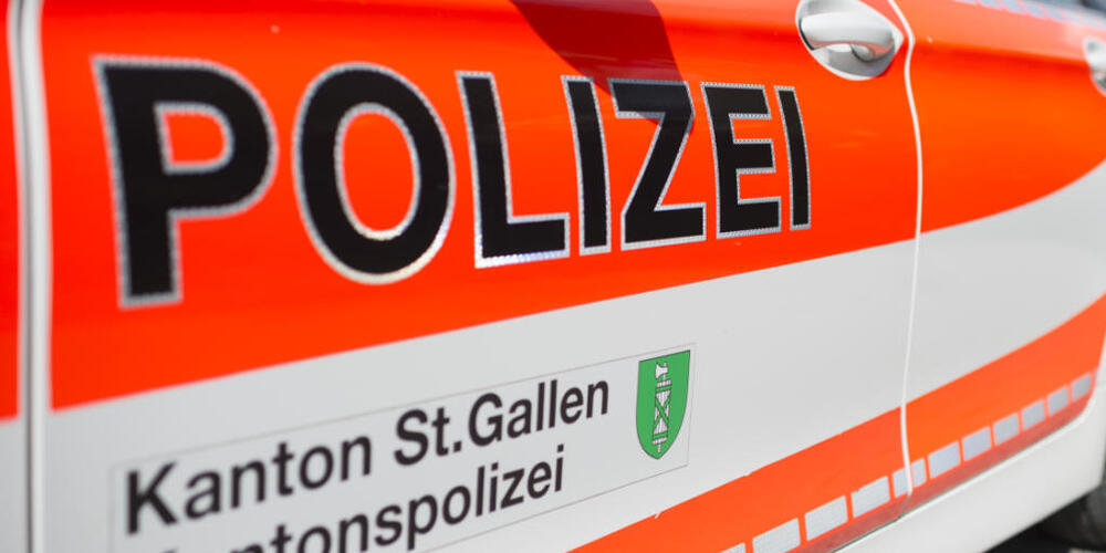 Ein 35-jähriger Deutscher wurde am Samstag in St. Gallen nach einem gewalttätigen Streit mit einem gleichaltrigen Polen festgenommen. (Archivbild)