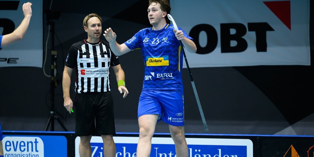 Manuel Rieder (Nr. 23) traf im Heimspiel gegen Gordola zweimal - zum 2:0 und 11:1