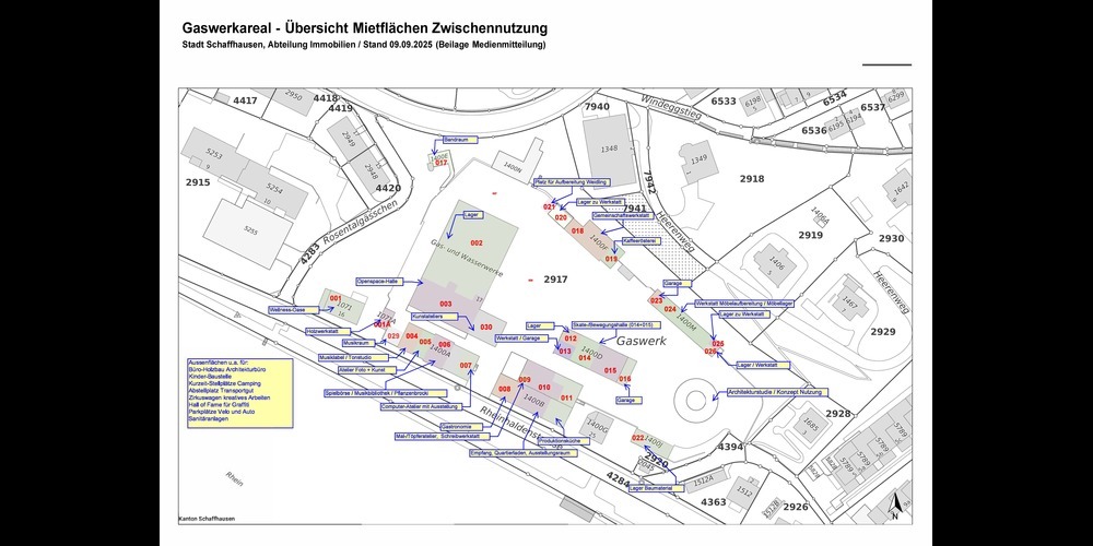 Eine vielfältige Zwischennutzung auf dem Gaswerkareal.