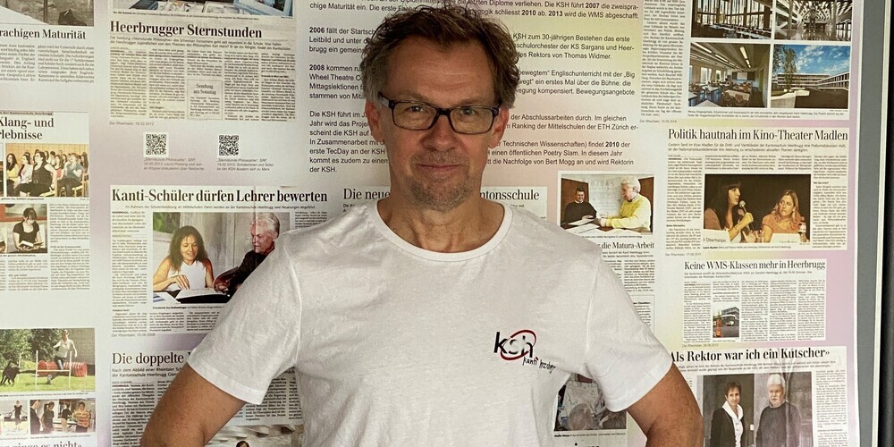 Prorektor der Kanti Heerbrugg: Patrik Good 