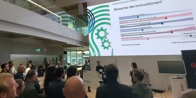 Woodcoat von der Schreinerei Fust AG, Wil, gewann den Publikumpreis.