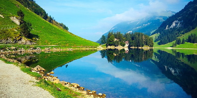 Auch am Seealpsee verhielten sich die Touristen grossmehrheitlich diszipliniert