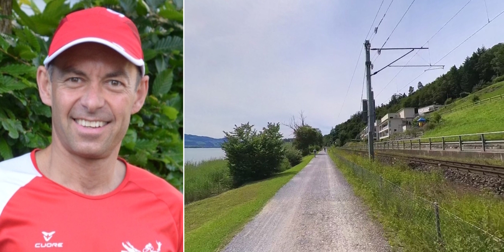 Die Einführung von Tempo 50 auf der Kantonsstrasse könnte laut Leser Walter Bürki (l.) für Entspannung auf dem Schmerkner Strandweg sorgen.