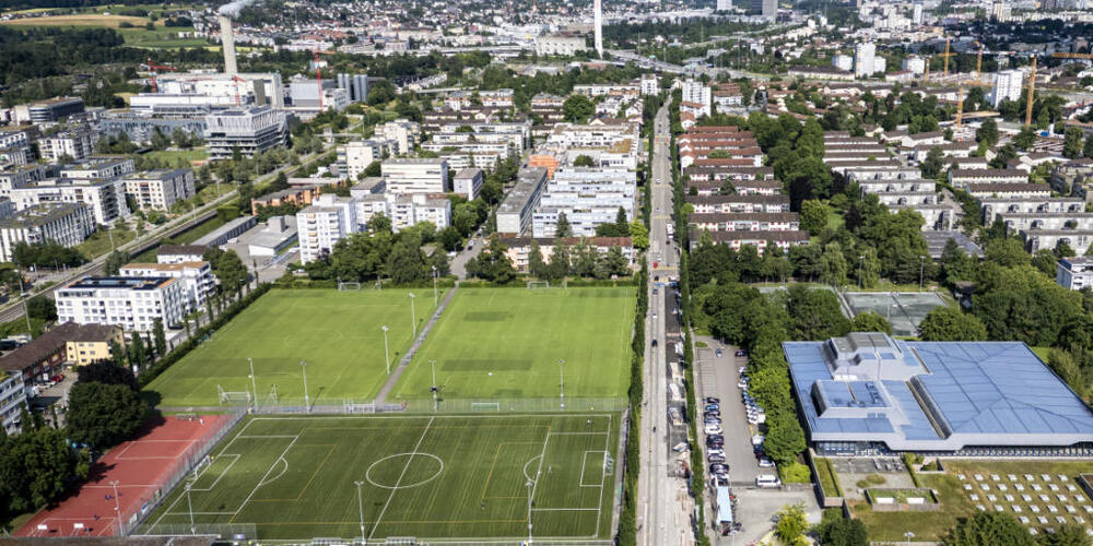In diesem Gebiet soll das neue Sportzentrum entstehen. (Archivbild)
