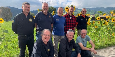 Einige der Kategoriensieger, die Reintaler hinten links und rechts
