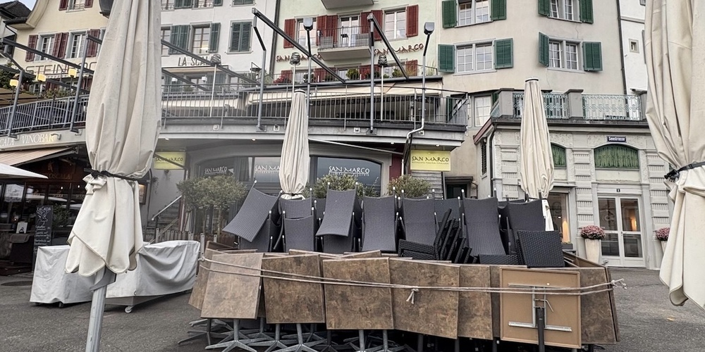 Das San Marco am Rapperswiler Seequai ist überraschend geschlossen.