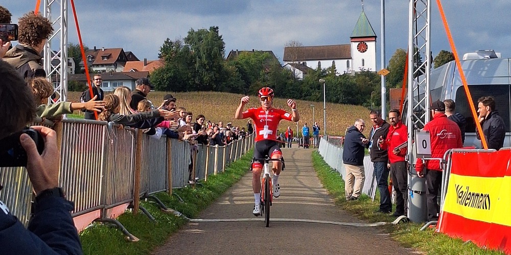 Zieleinfahrt von Kevin Kuhn