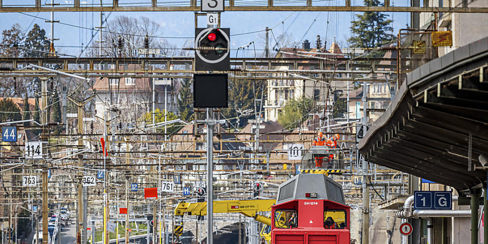 Am Wochenende wurde am Bahnhof Lausanne ein neues Stellwerk in Betrieb genommen.