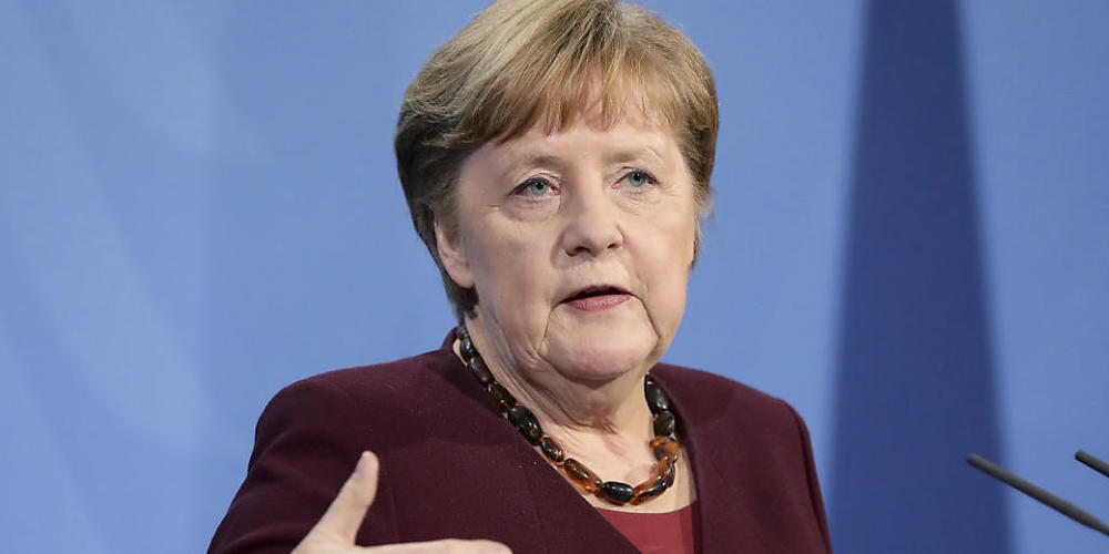 Die deutsche Bundeskanzlerin Angela Merkel trifft sich heute Montag mit Vertretern der Länder, um die weitere Entwicklung in der Corona-Pandemie zu beraten. (Archivbild)