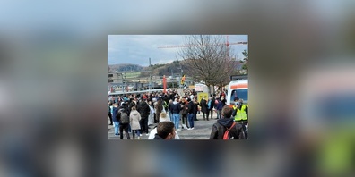Demonstration in Liestal.