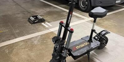 Die Polizei stellte das E-Trottinett sicher.