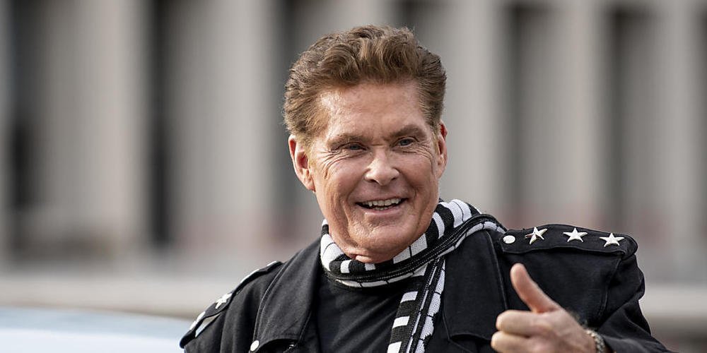 ARCHIV - David Hasselhoff 2019 in Berlin. Foto: Fabian Sommer/dpa