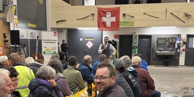 Nationalrat Michael Götte bei seinem Referat