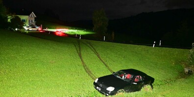 Unfall auf dem Ricken.