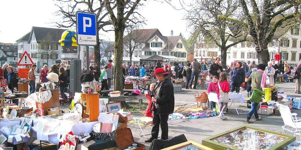 Am Samstag findet auf der Breite in Alstätten der Frühlingsflohmarkt statt