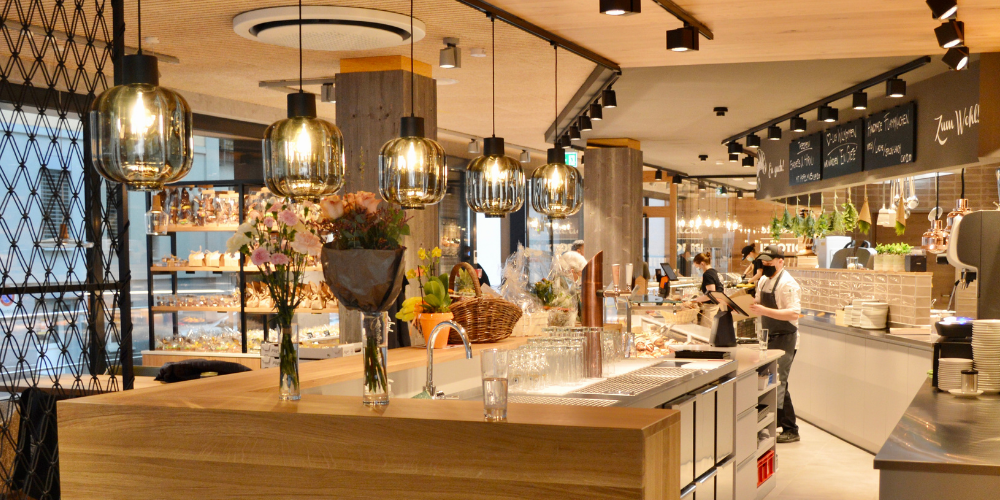 Neu gibt es beispielsweise auch in der Stadt St. Gallen eine Bäckerei Füger.