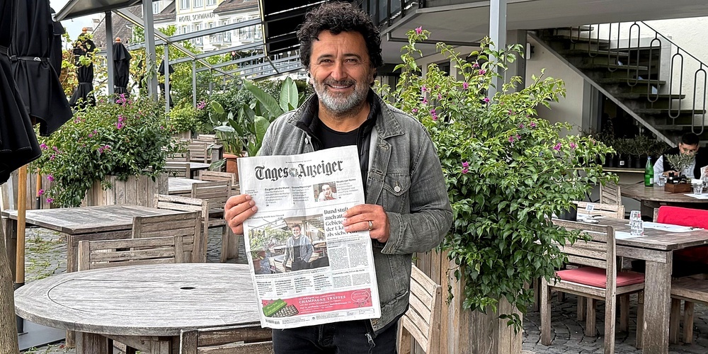 Ehre, wem Ehre gebührt: Rocco Delli Colli wird von der grössten Zürcher Zeitung auf der Titelseite gewürdigt.