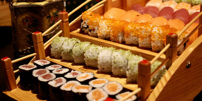 Natürlich werden auch die Sushi-Köche wieder alles geben. 