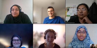 Die Vorbereitung für den Projekttag finden online statt, das Projekt geht dann im Schulhaus Schöntal in Altstätten weiter