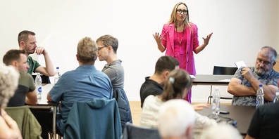 In der Echogruppe für die Uzwiler Schulraumplanung gibt es viel zu diskutieren.