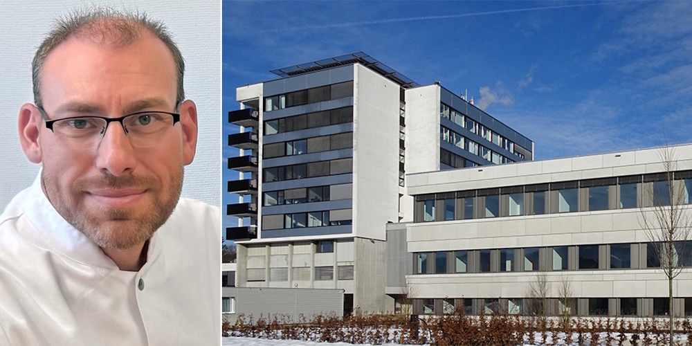 Timur Dschioev (l.) wurde per 1. Oktober 2025 zum neuen Chefarzt der Klinik für Anästhesiologie am Spital Linth in Uznach gewählt.