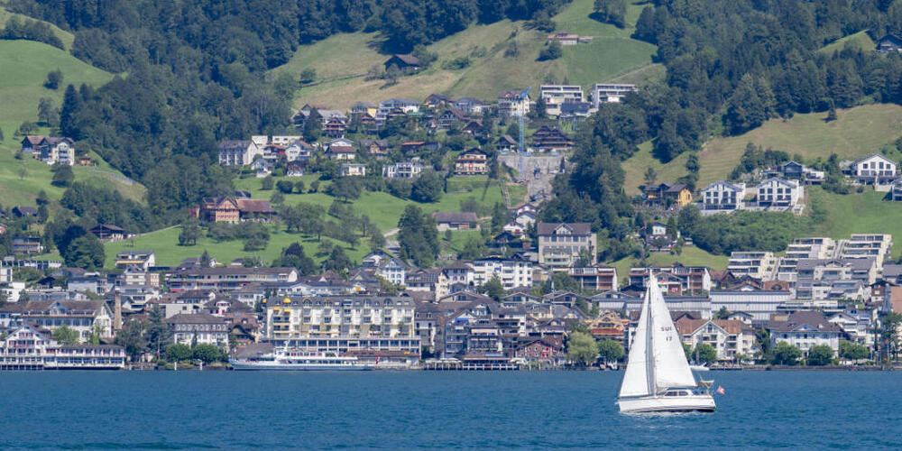 Die Tourismusorganisation des Kantons Schwyz, hier Gersau am Vierwaldstättersee, erhält einen neuen Verwaltungsratspräsidenten. (Archivaufnahme)