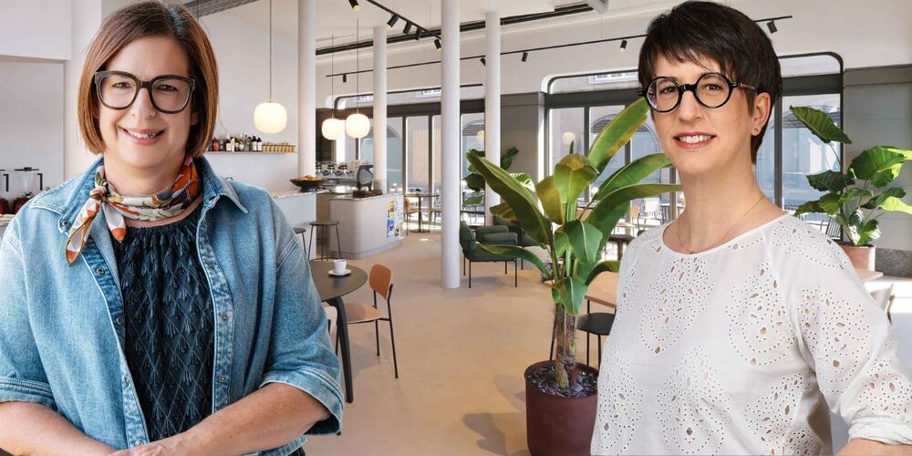 Barbara Bosshart und Karin Bischoff