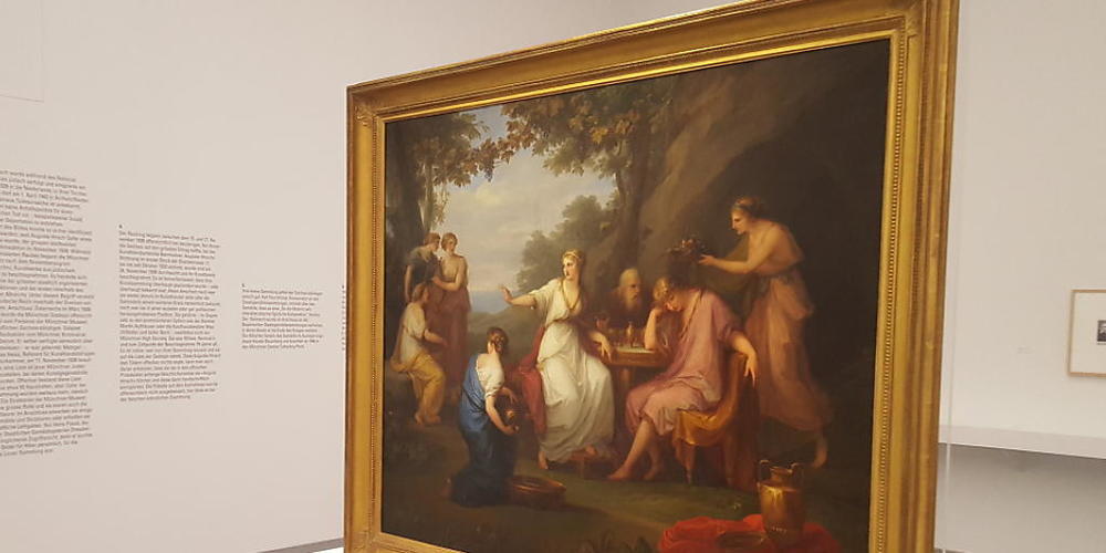 Das Bündner Kunstmuseum hat Provenienzforschung betrieben und die Stationen von Werken aus der eigenen Sammlung erforscht - darunter von einem Gemälde der Künstlerin Angelika Kauffmann.