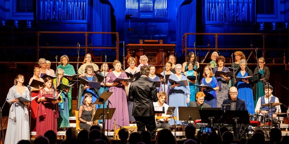 Der Frauenchor Bubikon bei einem früheren Musical-Auftritt – aktuell bringt der Chor das Projekt Adiemus – Songs of Sanctuary von Karl Jenkins auf die Bühne.
