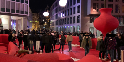 In St.Gallen, Basel und Schaffhausen gab es letzte Nacht Parties.