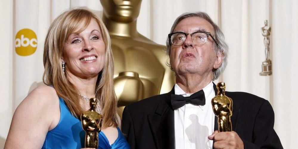 Der Oscar-Preisträger Larry McMurtry - hier im Bild mit Diana Ossana anlässlich der Oscar-Verleihung - ist gestorben. (Archivbild)