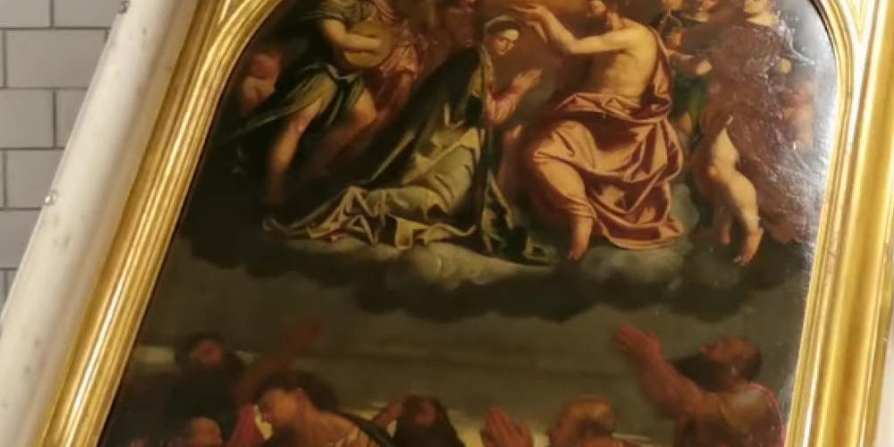 Ein zweieinhalb Meter hohes Altarbild des italienischen Malers Callisto Piazza da Lodi ist zurück in Lugano.