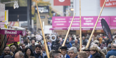Die Olma 2025 ist aus Sicht der Stadtpolizei St. Gallen grösstenteils ruhig verlaufen. (Archivbild)