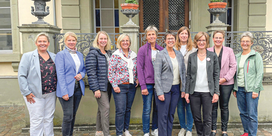 Delegation des 4-Ländertreffens 2025 in Bern.