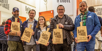 Michael Vogt, Raphael Dürr, Anja Manser, Norbert Kühnis und Christian Enzler