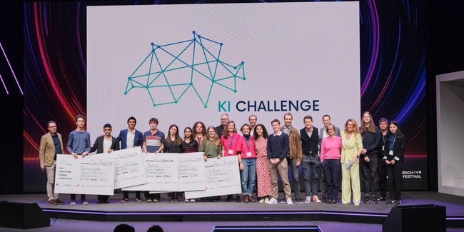 Am 2. Oktober fand in Zürich der Anlass «Hello AI!» statt, bei dem u.a. KI-Projekte von Jugendlichen ausgezeichnet wurden.