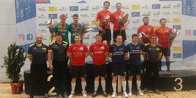 Fazit: Bronze beim Kunstrad, Silber beim Radball und Gold beim Stimmung machen. 