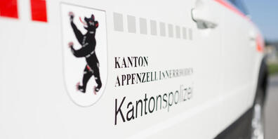 Die Innerrhoder Kantonspolizei musste zu zwei Arbeitsunfällen ausrücken. (Archivbild)