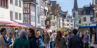 Am 25. Oktober findet der Altstätter Buuremaart nochmals statt.