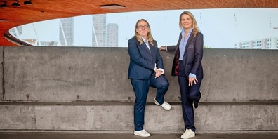 Doris Keller, Turnierdirektorin der UEFA Women’s EURO 2025, und Marion Daube, Direktorin Frauenfussball beim SFV werden mit dem Sportpreis des Kantons Zürich 2025 ausgezeichnet.