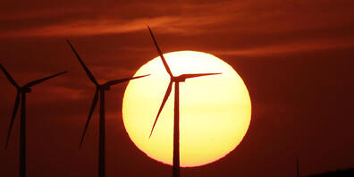 US-Präsident Joe Biden will die Investitionen in Windenergie massiv ausbauen. (Archivbild)