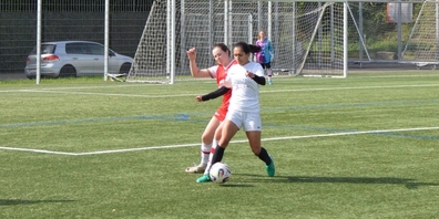 Bea da Silva im Einsatz. Leider wird sie in den nächsten Spielen verletzt ausfallen.