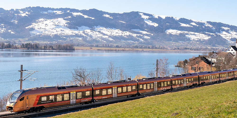 An diesem Wochenende wird am Obersee kein Voralpen-Express fahren. (Archivbild)