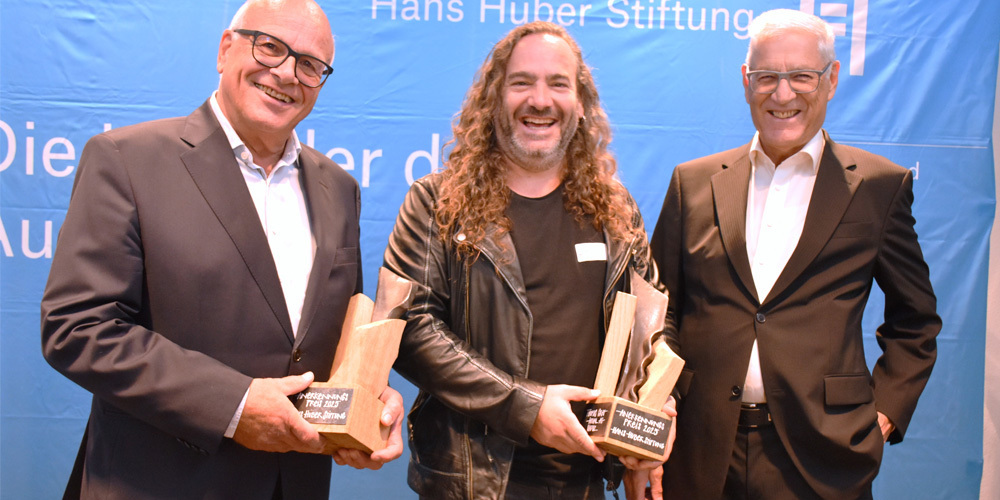 Magnus Hugentobler, Thomas Graf und Stiftungspräsident Christian Fiechter (v.l.)