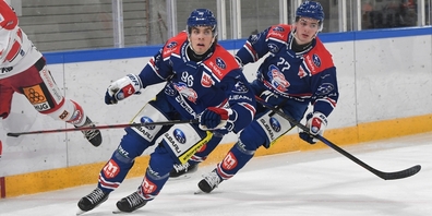 Die Stürmer Endo Meier (98) und Alessandro Segafredo (77) sind neben den Ausländern regelmässige Skorer bei den GCK Lions.