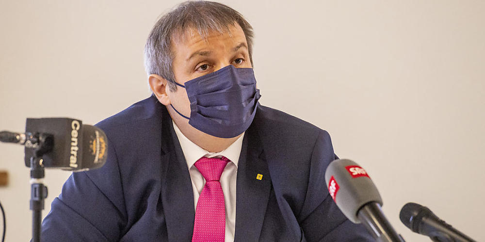 "Schwieriger Entscheid": Der Urner Regierungsrat Dimitri Moretti begründet die Verweigerung der Bewilligung für eine Corona-Kundgebung in Altdorf.