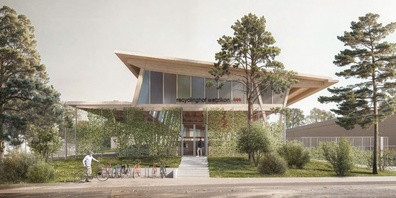 So soll der Recyclinghof in Wetzikon aussehen. Es ist das Ergebnis eines Projekwettbewerbs.
