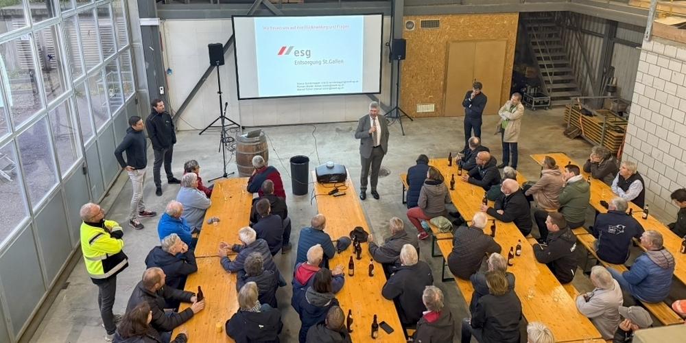 Der Informationsanlass bot Gelegenheit, den Dialog zu pflegen und Fragen transparent zu beantworten